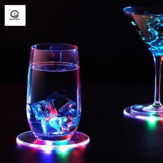 LED Colorful Light Coaster Bar